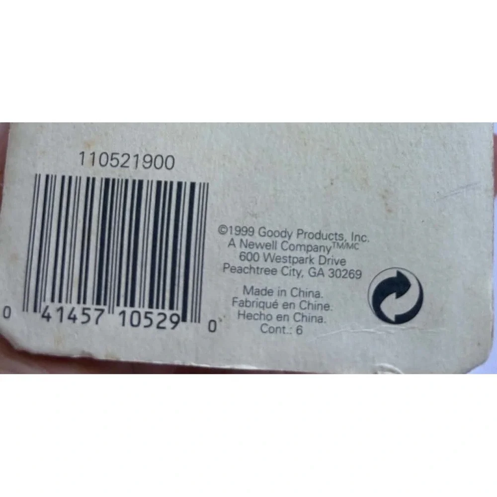late-1990s Goody Perm Waves hair roller set/carded accessory pack